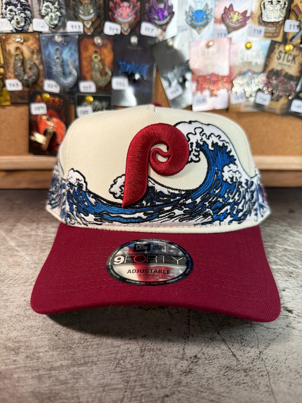 New Era 9Forty A-Frame SnapBack Philadelphia Phillies Tidal